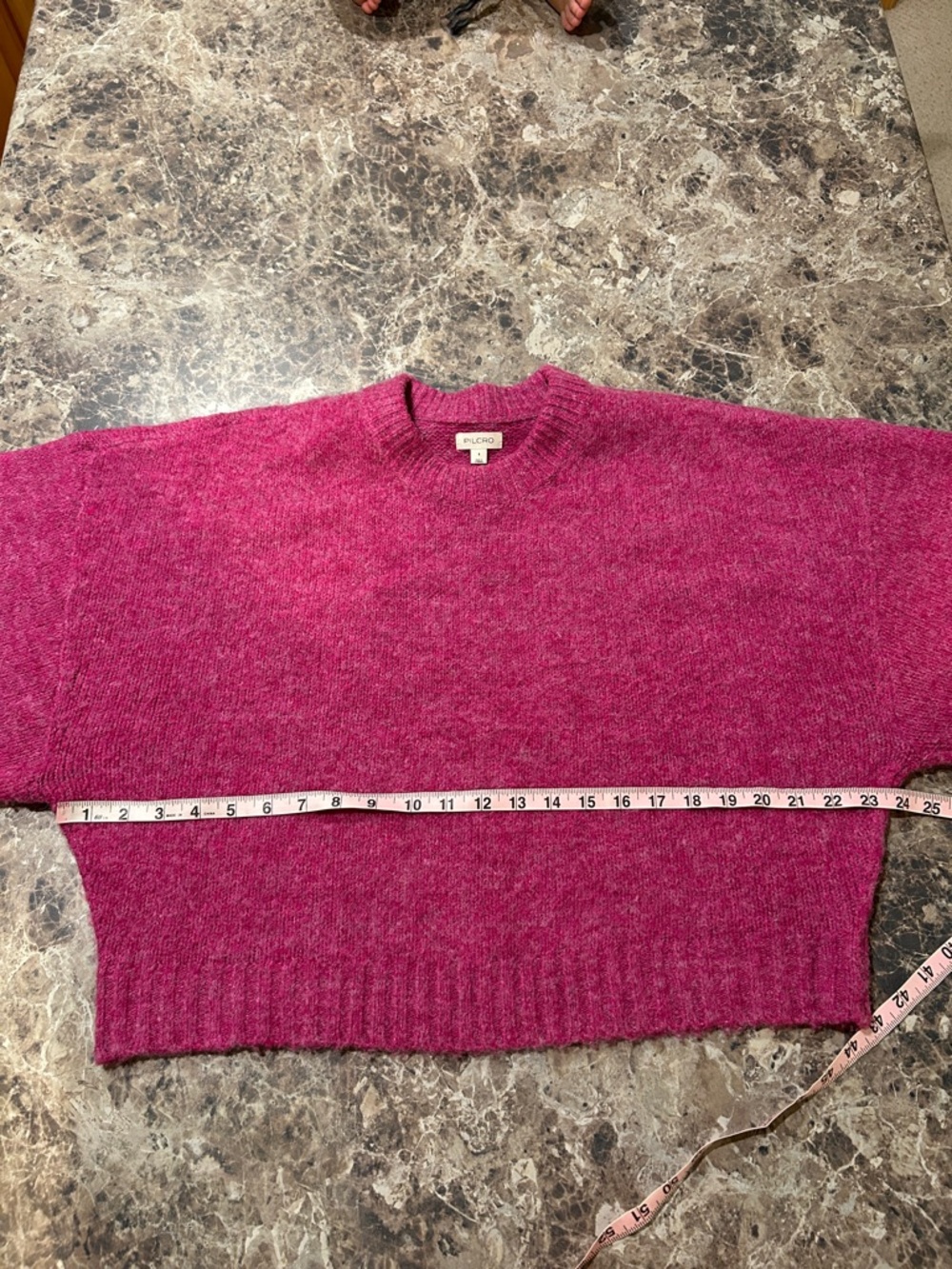 Pilcro Anthropologie Knit Pullover Sweater Pink - Picture 8 of 9
